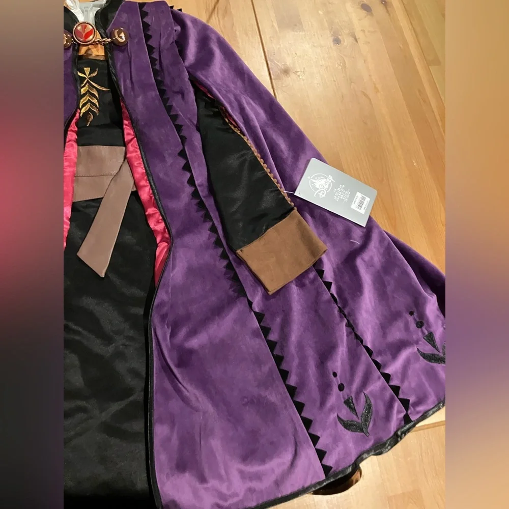 NWT Frozen 2 Anna Adventure Dress Size 7/8